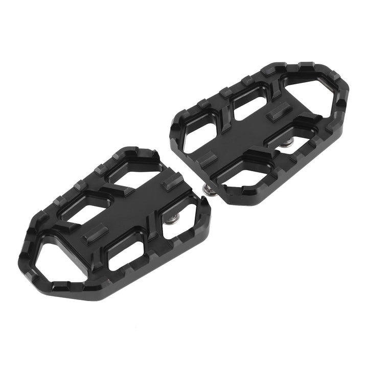 KIMISS Motorradpedal, 1 Paar Motorrad-Sicherheitsfussstütze CNC-Fussplatten aus Aluminiumlegierung P