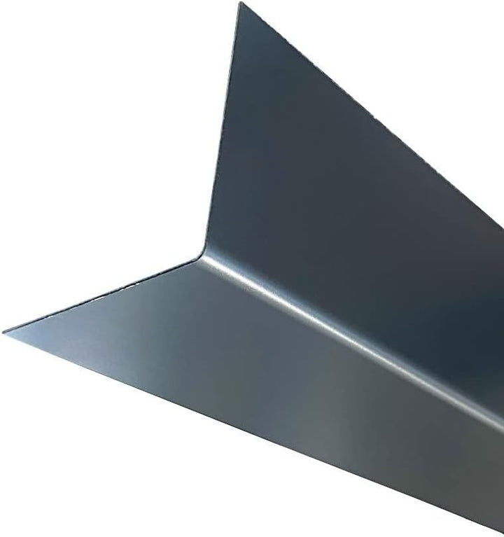 Winkelleiste Anthrazit, 2000mm Alu Kantenschutz Anthrazitgrau, 100x75 mm Schenkelinnenmass aus Alu R