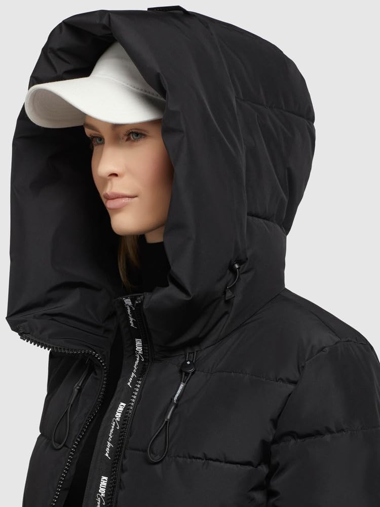 khujo - Damen - Wintermantel - Jilias 4 M Schwarz, M Schwarz
