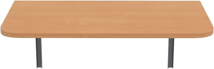 AKKE Klapptisch Wandklapptisch Esstisch - Klappbar Faltbar Platzsparend - Abgerundete Ecken - 100cm