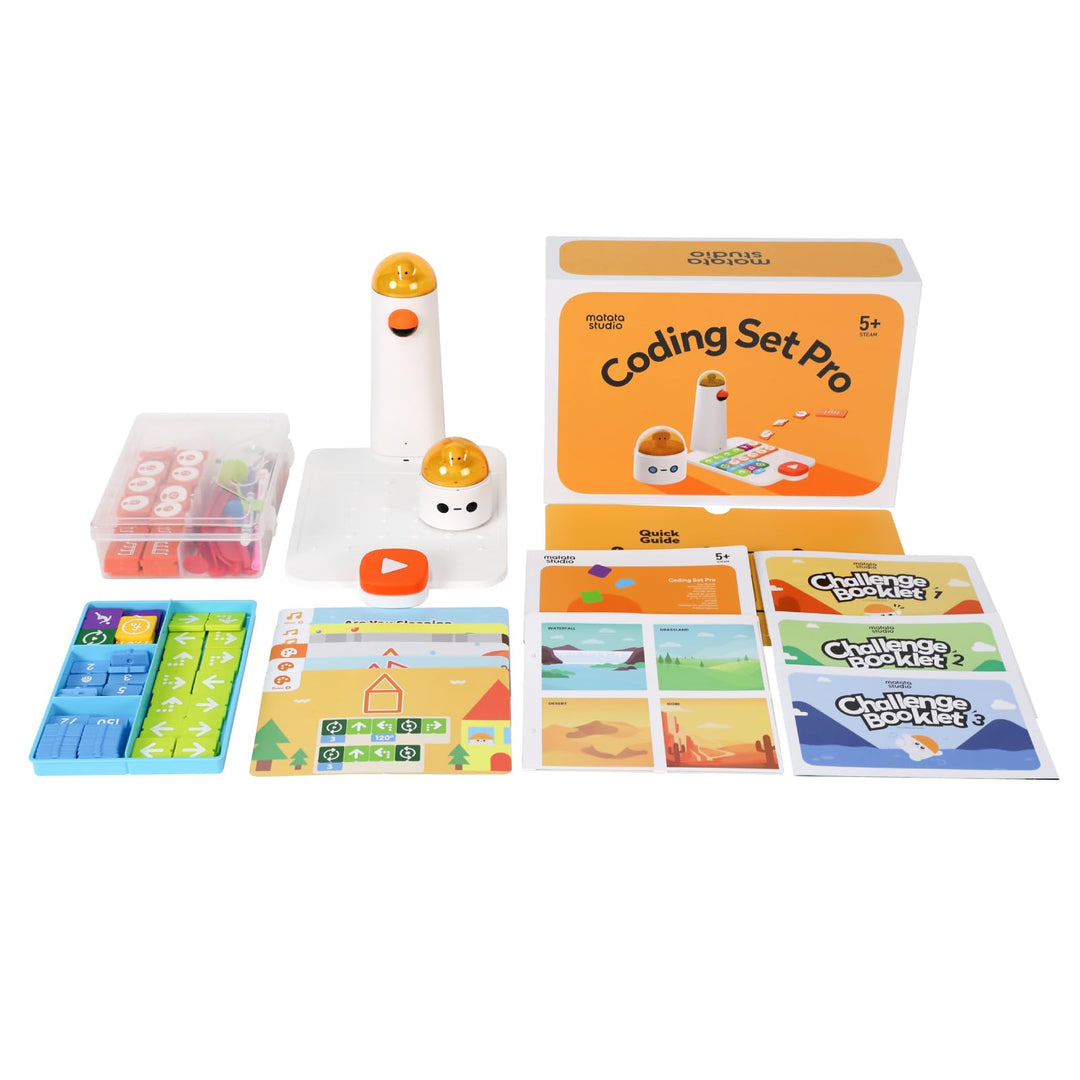 MatataStudio Coding Set Pro Programmierbares Roboter-Kit für Kinder ab 4+ Elektronische Roboter Spie