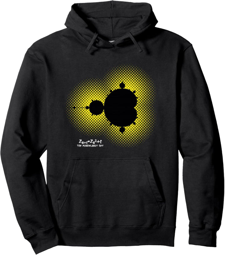 Fraktal Mandelbrotmenge Apfelmännchen mit Mathe Formel Pullover Hoodie