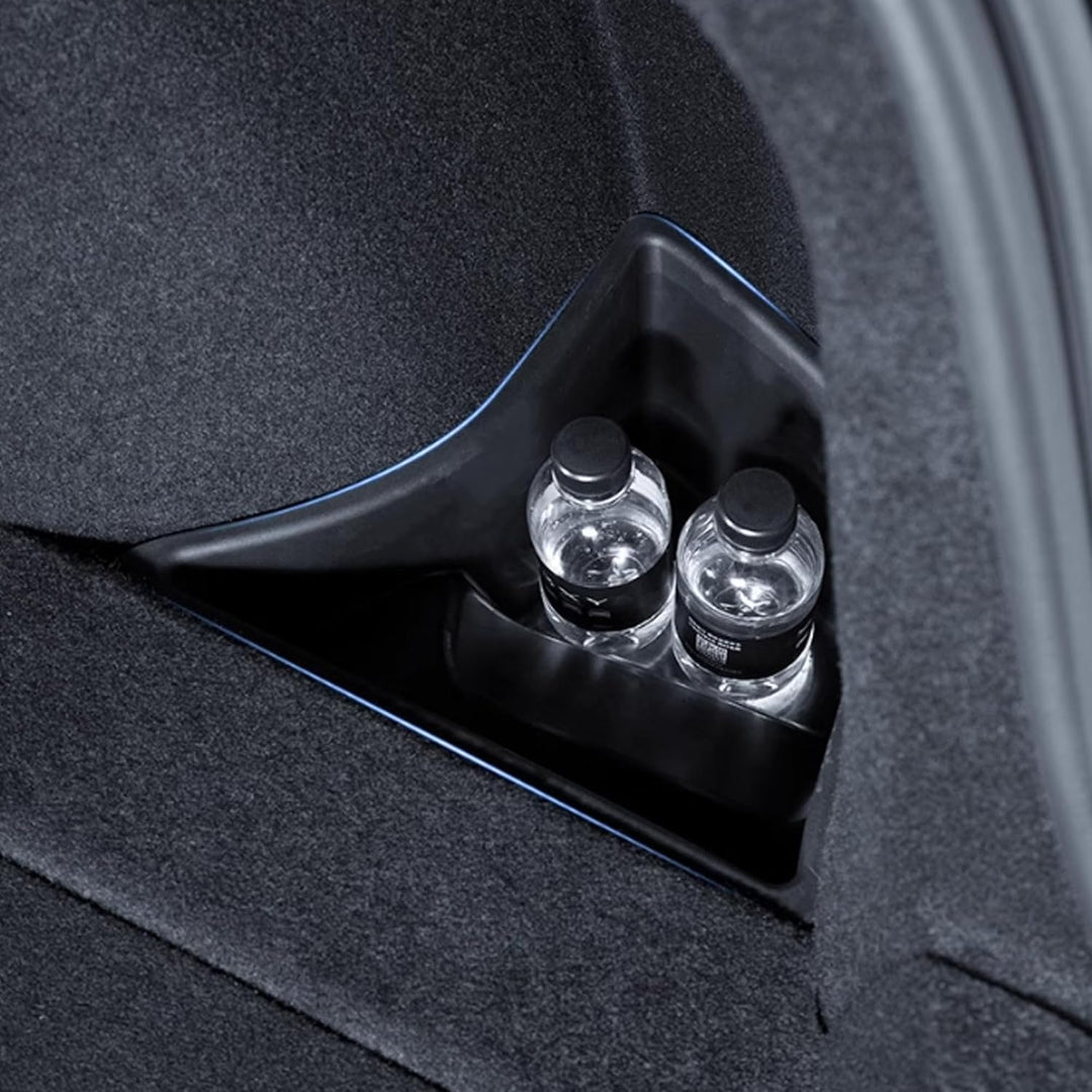 Kofferraum Organizer für Tesla Model 3 Highland 2024 2025 Aufbewahrungsboxen mit Deckel Seitlicher A