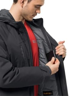 Jack Wolfskin Herren Troposphere Ins Jkt M Jacket S Schwarz, S Schwarz