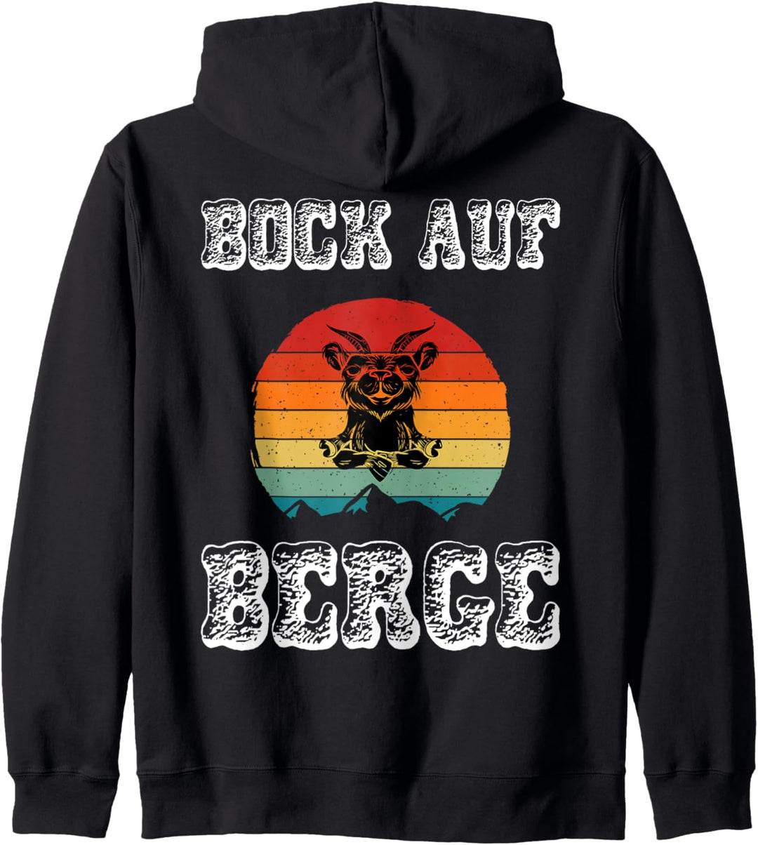 Bock auf Berge, Skifahrer, Skifahren, Snowboardfahrer Kapuzenjacke