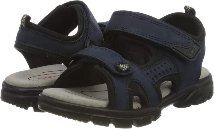 Superfit SCORPIUS Sandale 0-606182 Jungen 25 EU Blau Schwarz 8000, 25 EU Blau Schwarz 8000