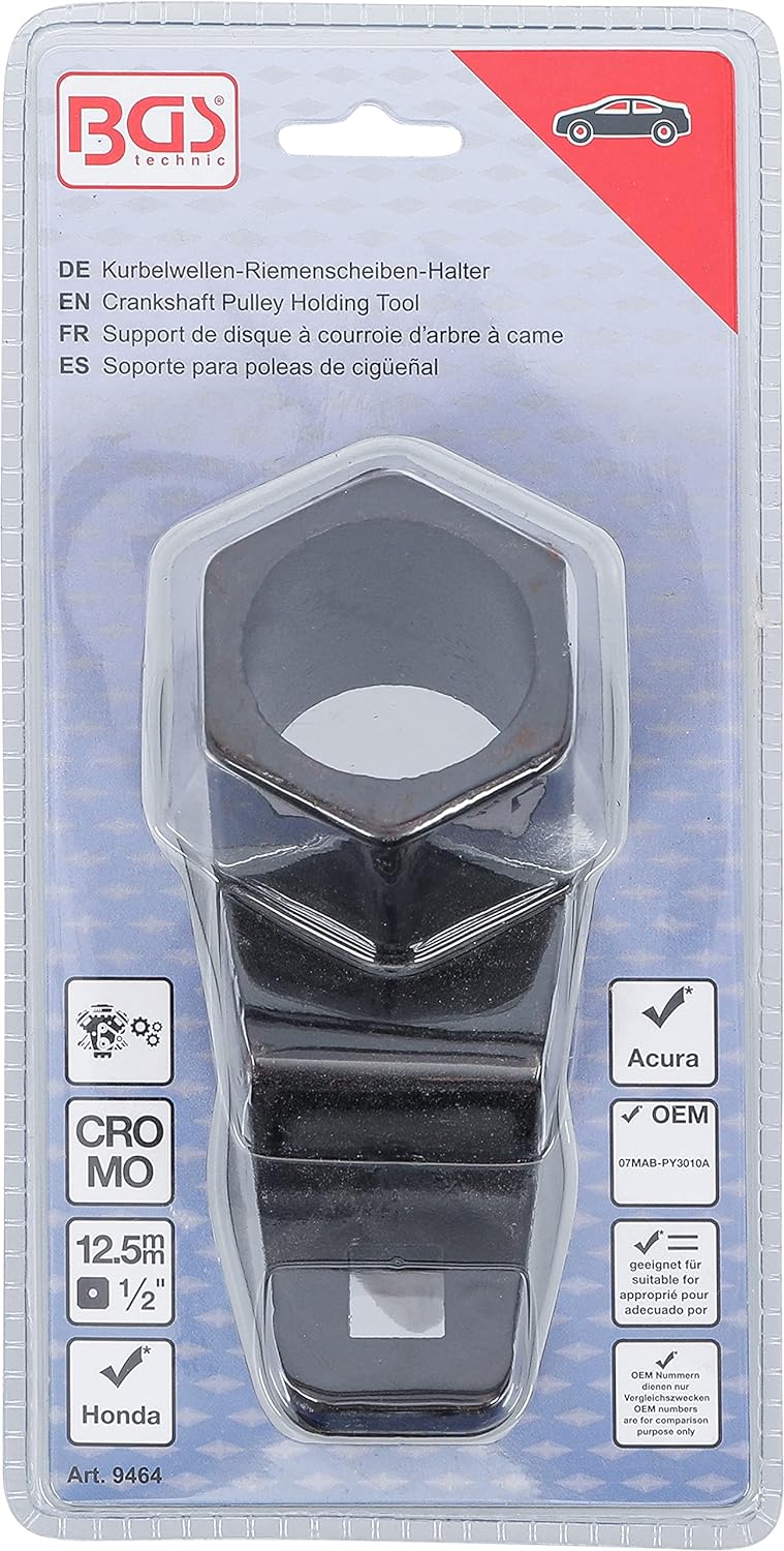 BGS 9464 | Kurbelwellen-Riemenscheiben-Halter | für Honda & Acura | 50 mm