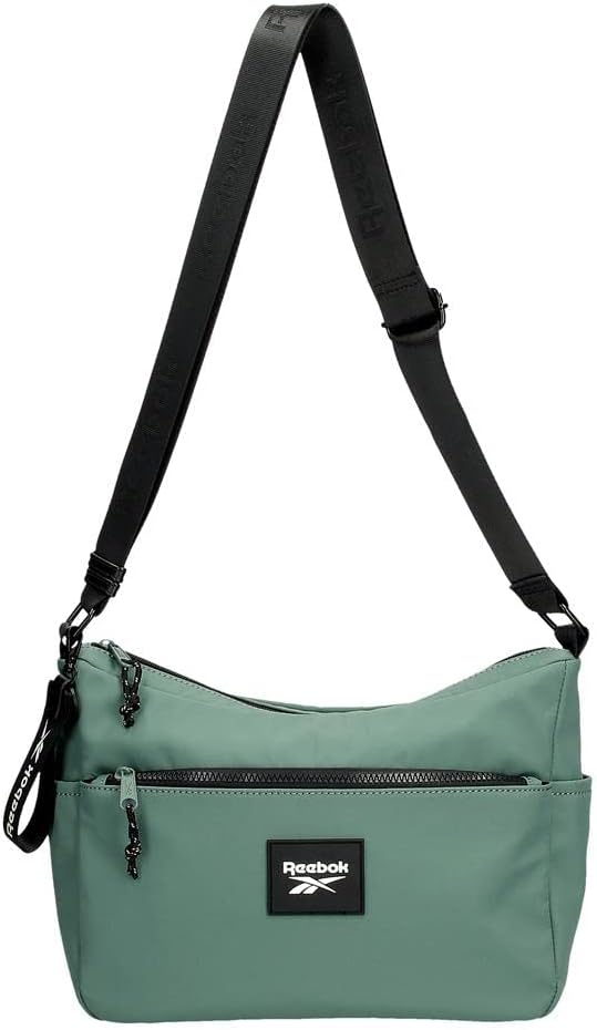 Reebok Damen Elsie Gepäck- Kuriertasche Bolso Bandolera Grün, Bolso Bandolera Grün