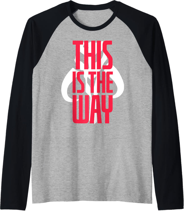 Star Wars Mandalorian Hidden Mythosaur This Is The Way Raglan