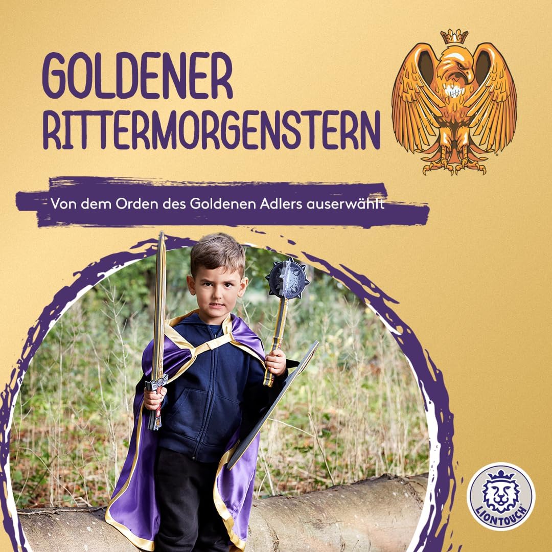 Liontouch - Königsadler Rittermorgenstern - Für Kinder von 3-8 Jahren | Schaumstoffspielzeug für Jun