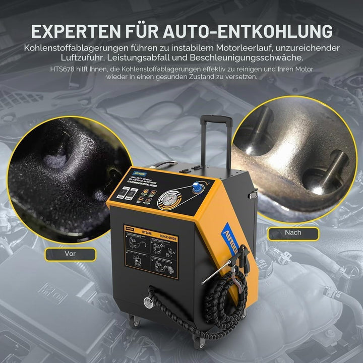 AUTOOL Strahlgeräte, Nussschalen Strahlgerät, Automotive Motor Ansaugrohr Ventil Reinigungsmaschine