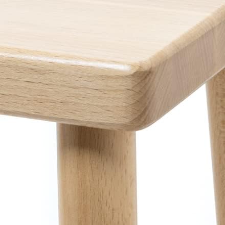 Kinder-Sitzgruppe Tisch und Stuhl Hocker Buchenholz massiv lackiert