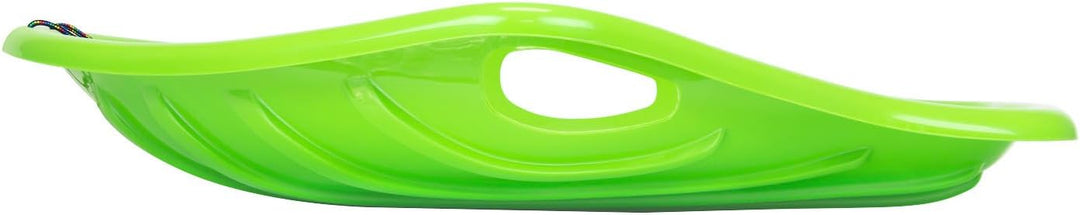 Prosperplast Schnell Snow Glider Schlitten Shell Big M Rutscher Schneerutscher für Kinder Pea, Pea