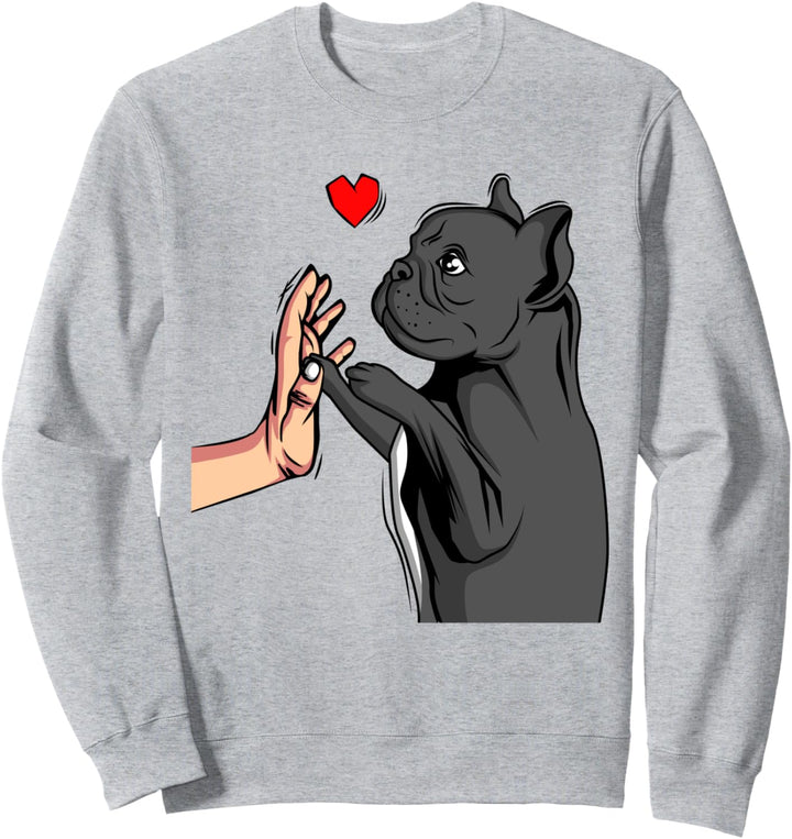 Französische Bulldogge Liebe Frauchen Frenchie Geschenkidee Sweatshirt