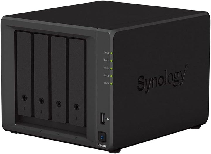Synology DS923+ 4 GB NAS 16 TB (4 x 4 TB) WD Red+, montiert und getestet mit SE DSM installiert