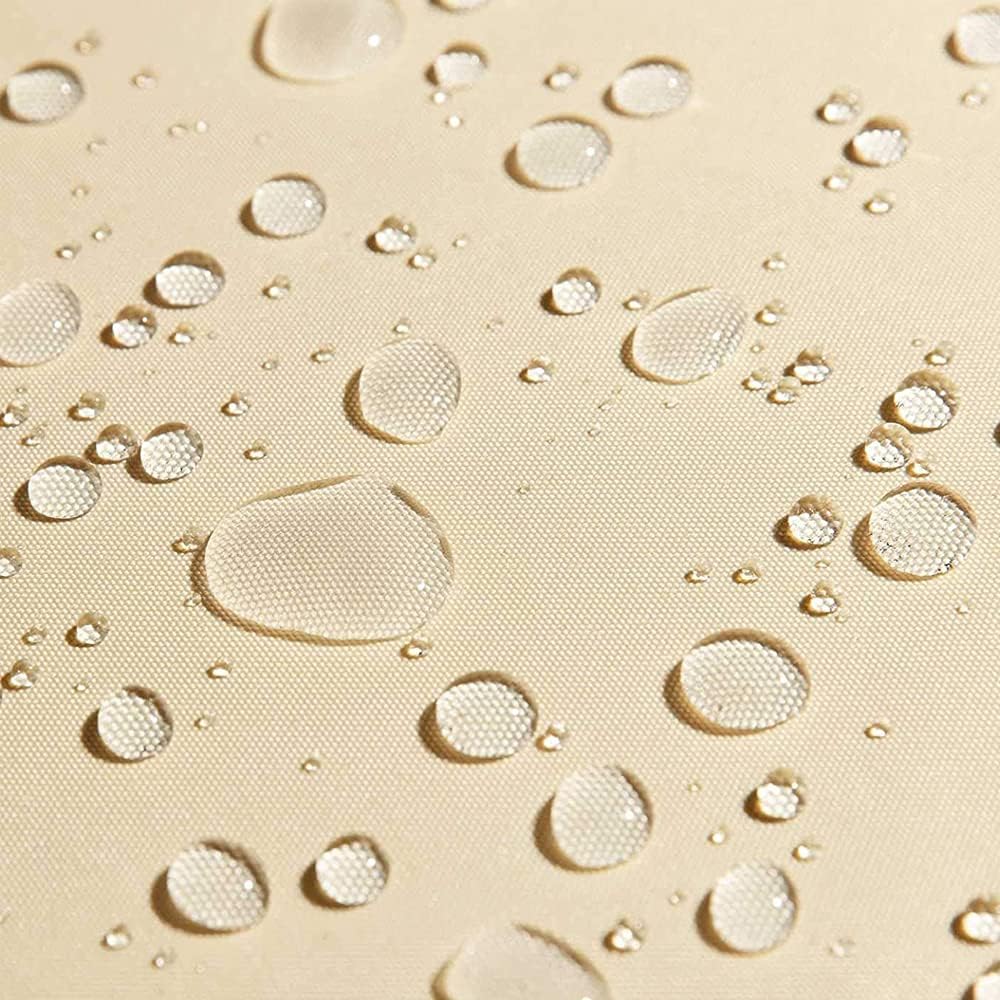 IOAOI Sonnensegel Dreieckig rechtwinklig 4m x 4m x 5.7m Markise 98% UV Schutz Wasserdicht Sonnensege