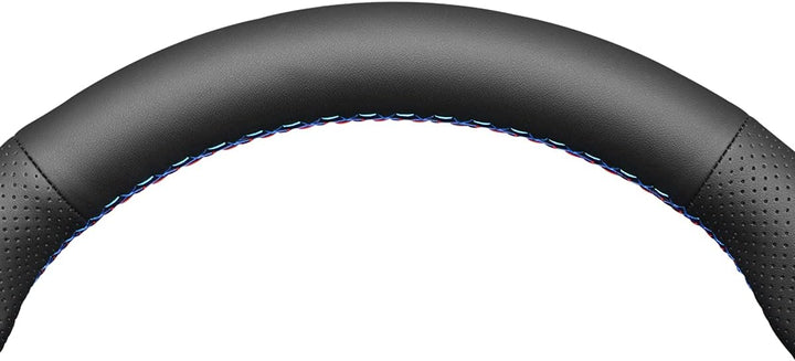 MEWANT Lenkradhülle für BMW (M Sport) 1er E87 / E81 / E82 (Coupe) / E88 (Cabrio) / M E82 / 3er E90 (