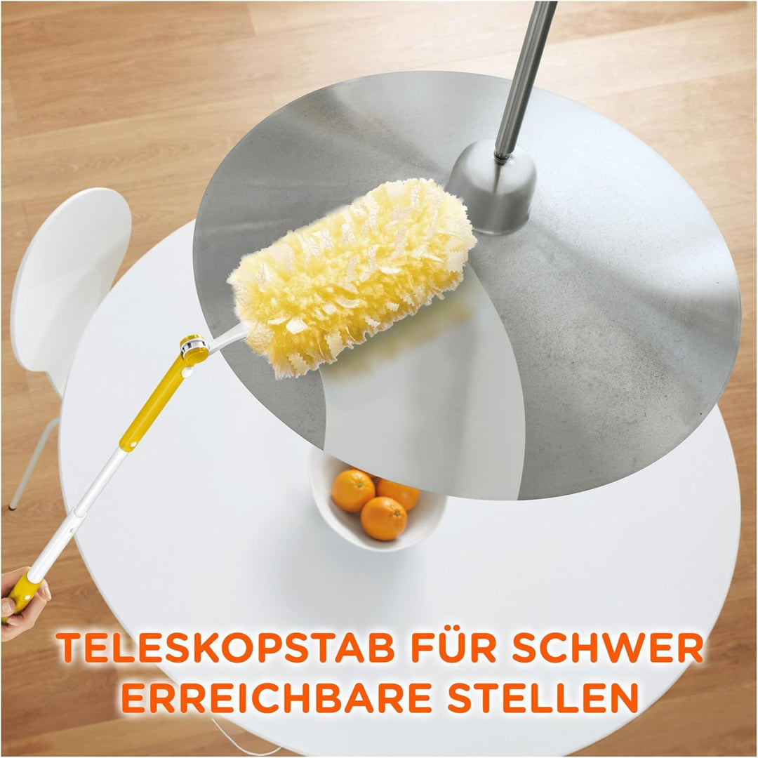 Swiffer Staubmagnet 360° Nachfüllpack 5 Tücher, Nimmt Staub, Haare & Allergene Aus Jeder Richtung Au
