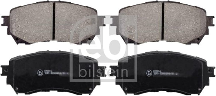 febi bilstein 170297 Bremsbelagsatz, 1 Stück