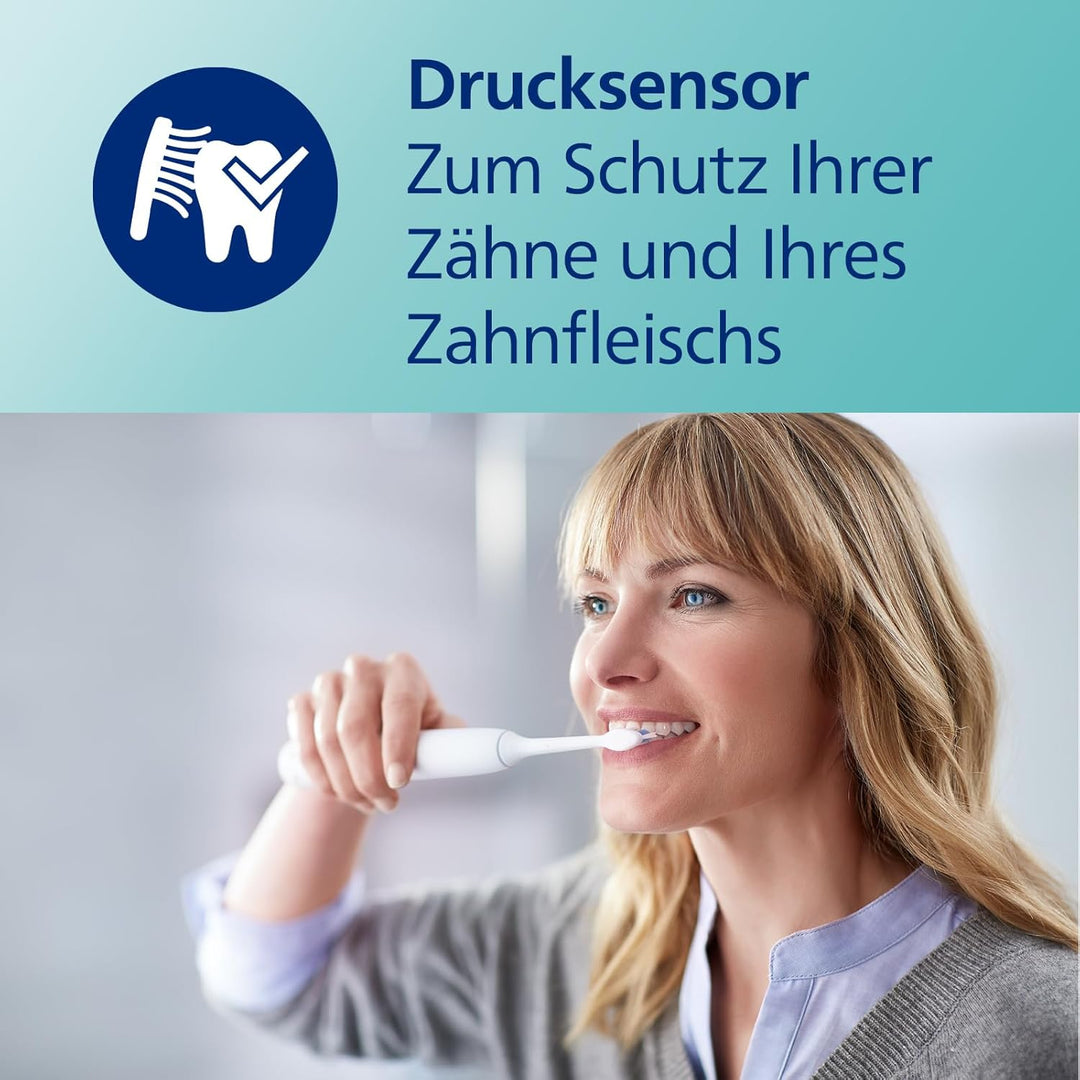 Philips Sonicare ProtectiveClean 4300 elektrische Zahnbürste, Schallzahnbürste mit zwei Intensitätss