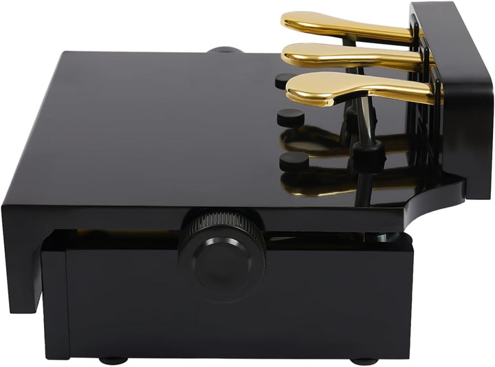 WOLEGM Sustain Pedal, 3 Pedalen Klavier Pedal Extender Bank für Digitale Klaviere, elektronische Key