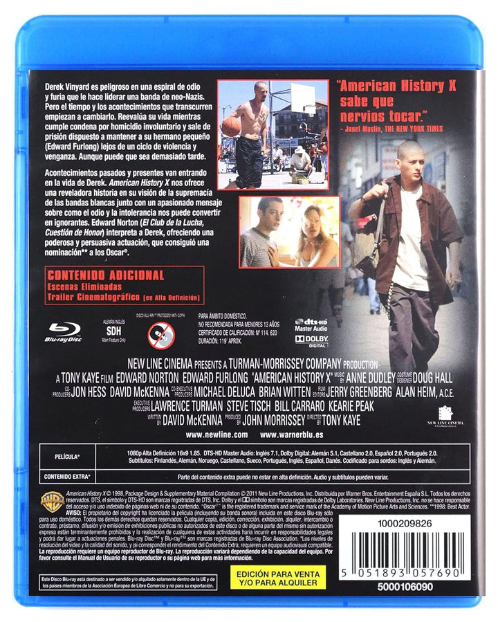 American History X [Blu-ray], Blu-ray