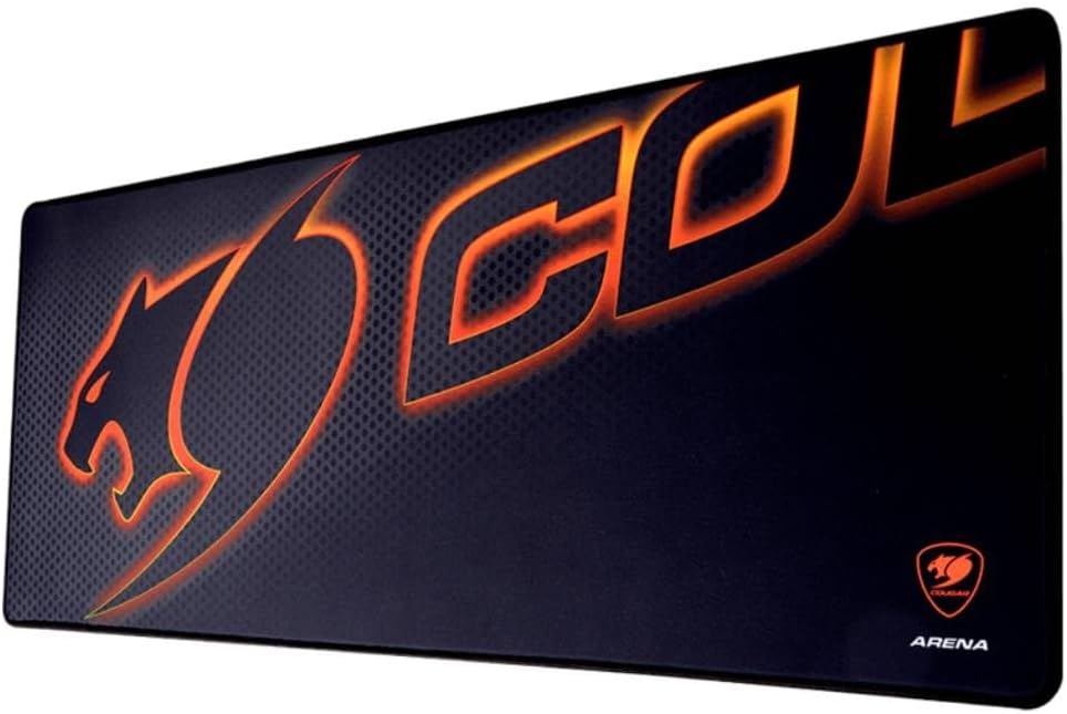 COUGAR Gaming Arena Schwarz Spiel- - Mauspads (Schwarz, Bild, Stoff, Kautschuk, Spiel-Mauspads)