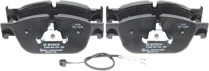 Bosch BP1447 Bremsbeläge - Vorderachse - ECE-R90 Zertifizierung - vier Bremsbeläge pro Set