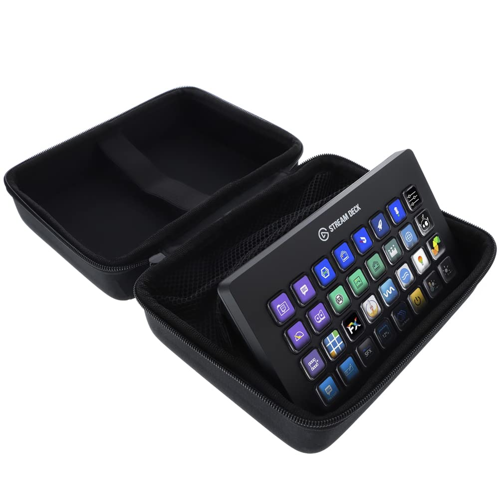 foto-kontor Tasche kompatibel mit Elgato Stream Deck XL Schutzhülle Tragetasche Case - sicherer Schu