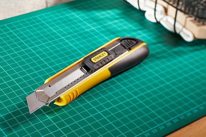 Stanley FatMax Cutter-Messer mit Magazin 1-10-481 (18mm Klingenbreite, 180mm Länge, Klingenführung a