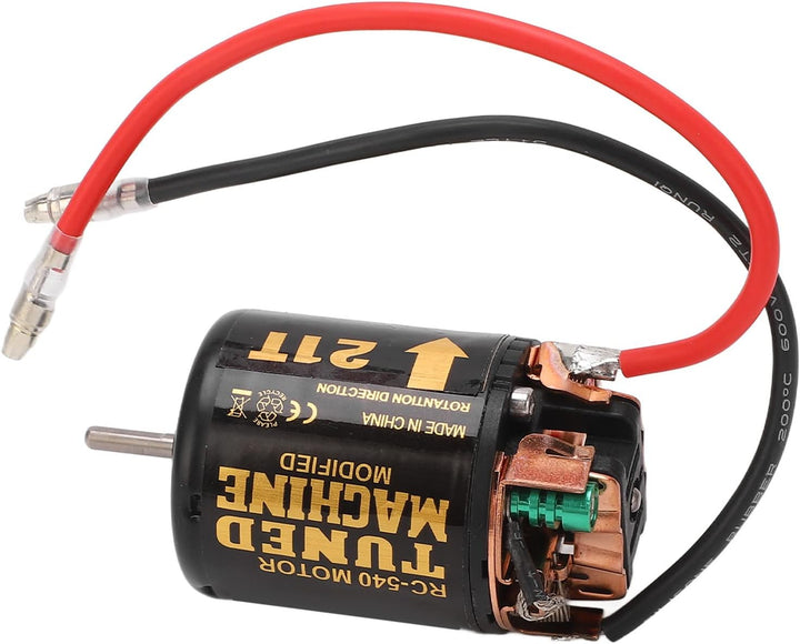 Brushed Motor ESC Combo, Brushed Motor ESC Combo mit 540 21T Brushed Motor 65A Wasserdicht Green Bru