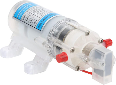 Membranpumpe, 12 V 15 W, leise Wasserpumpe für Lebensmittel, Mikromembranpumpe DC selbstansaugend 0,