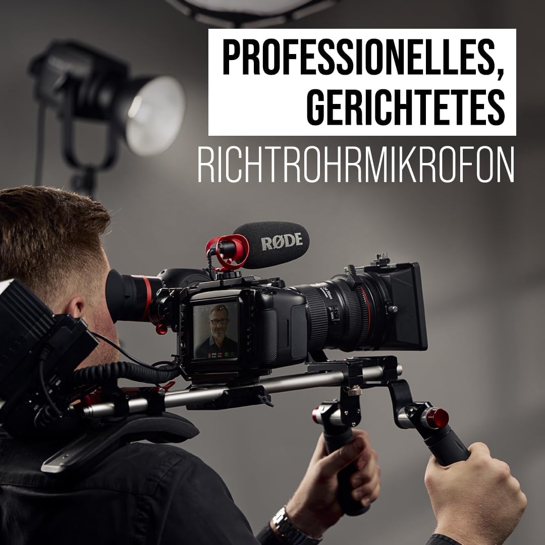 RØDE VideoMicro II – Ultra-kompaktes Richtrohrmikrofon für Kamera oder Mobilgerät, mit XLR Single, S