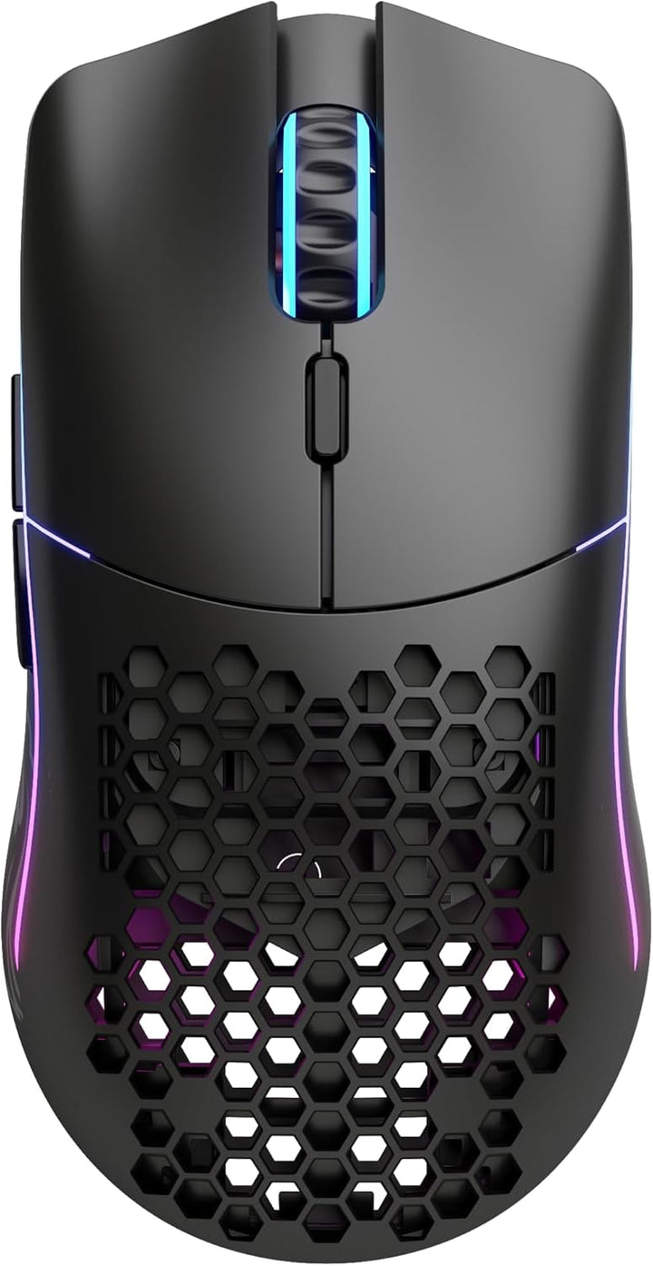 Glorious Gaming Model O- (Petite) Wireless Souris de jeu sans fil - Superlégère, conception nid d’ab