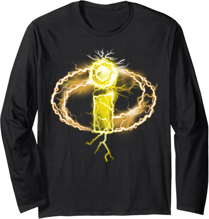 Disney Pixar Incredibles Lightning Logo Langarmshirt