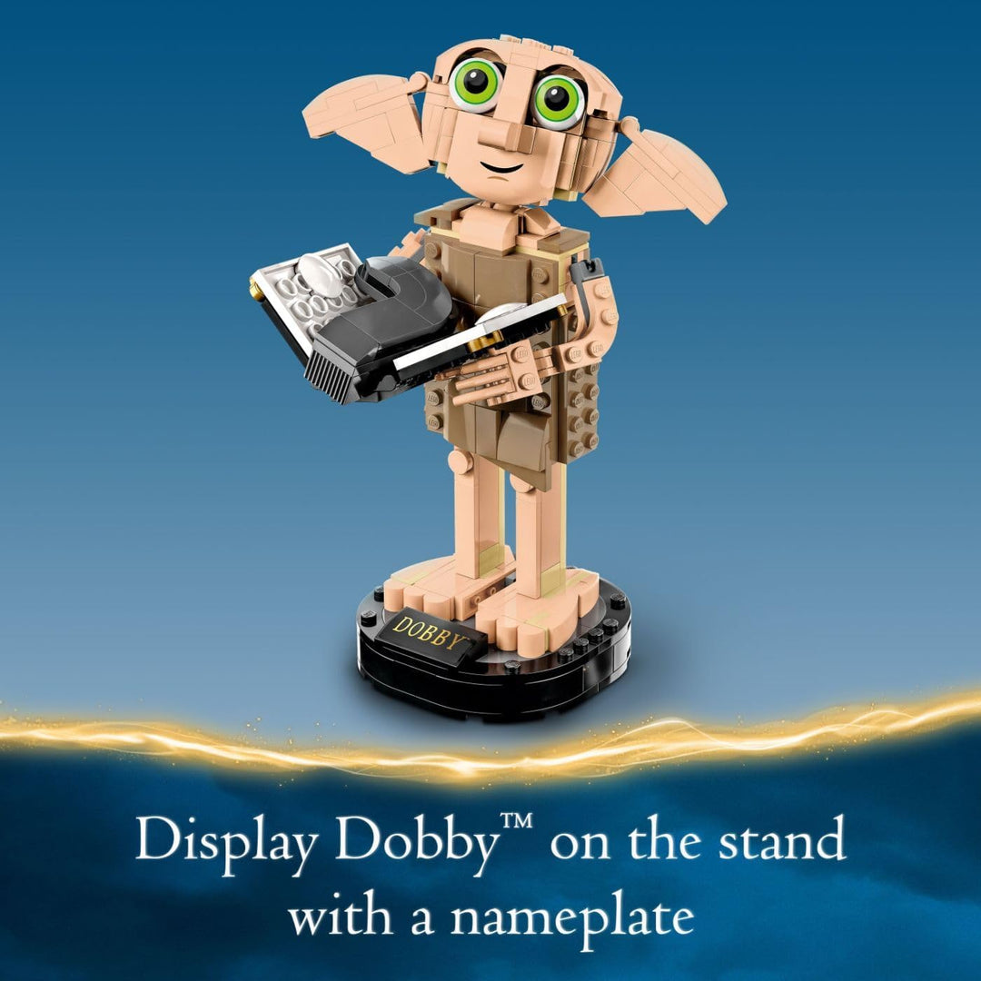 Lego Harry Potter Dobby The House-Elf Building Toy Set, Build and Display Model of a Beloved Charact