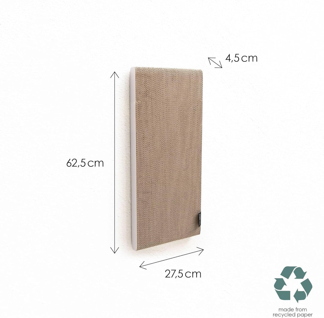 LucyBalu® SCRATCHPAPER Kratzpappe aus hochwertiger Wellpappe | Katzen Kratzmatte aus Pappe| Kratzbre