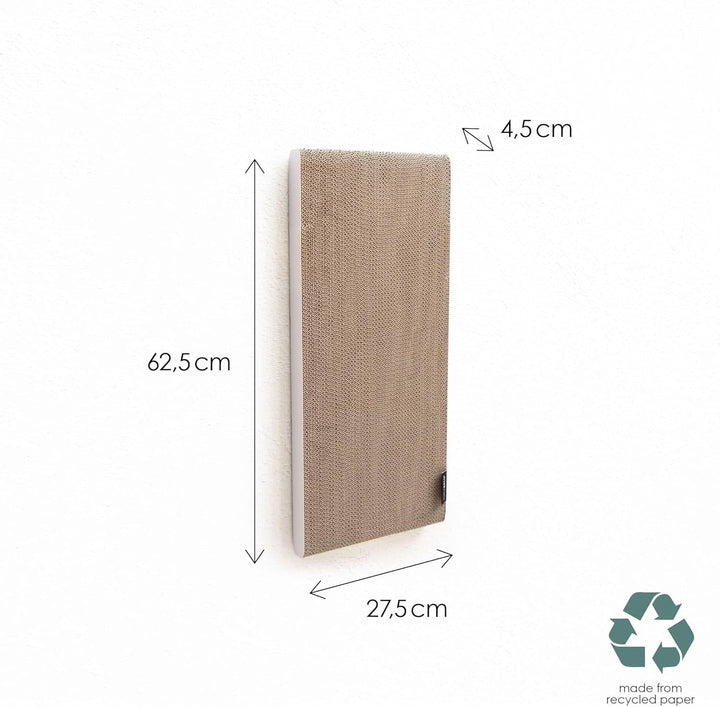 LucyBalu® SCRATCHPAPER Kratzpappe aus hochwertiger Wellpappe | Katzen Kratzmatte aus Pappe| Kratzbre