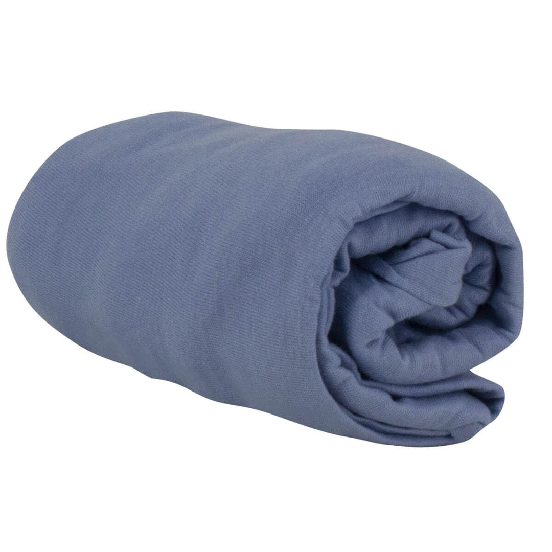BabyCalin - 2er Set Spannbettlaken Blauer Stern 70x140x17cm Blauer/Stern 70x140 cm (2er Pack), Blaue