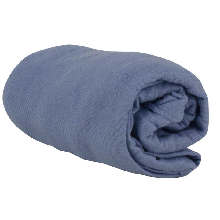 BabyCalin - 2er Set Spannbettlaken Blauer Stern 70x140x17cm Blauer/Stern 70x140 cm (2er Pack), Blaue