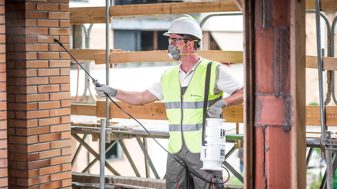 ｉＫ IK Multi 6 - Drucksprüher Säurebeständig - Metallgriff - Sicherheitsventil - Schultergurt - 6L Be