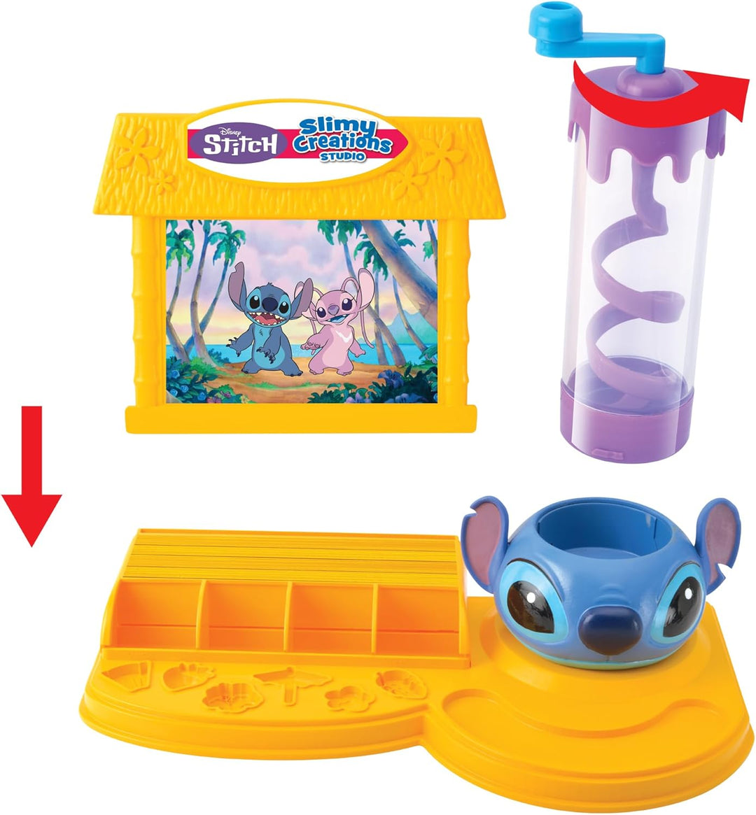 Lexibook, Disney Stitch, Slime Studio Kreation, Weiss Rosa Blau Gelb, CRSLIM51D