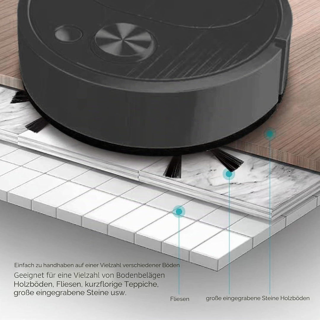 Smart Sweeper Robot Staubsauger Mini Smart Sweeping Robot Automatische Kehrmaschine mit USB-Aufladun