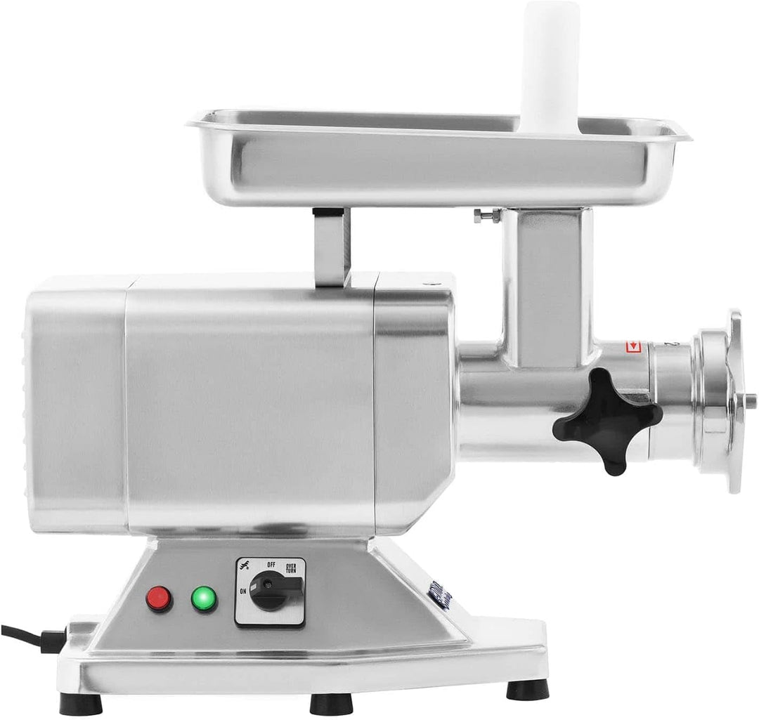 Royal Catering RCFW-220PRO Fleischwolf Wurstmaschine Fleischmaschine (elektrisch, 220kg/h, 1100 W, 2