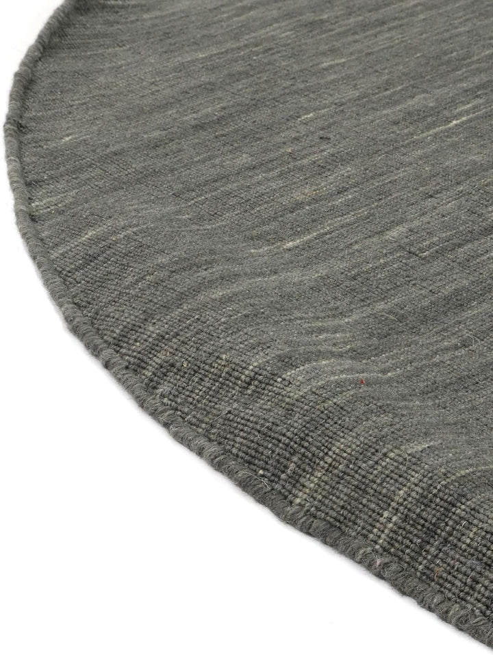 RugVista, Kelim Loom, Teppich, Mittelflor Teppich, ∅ 150 cm, Rund, Moderner Kelim Teppich, Wolle, Fl