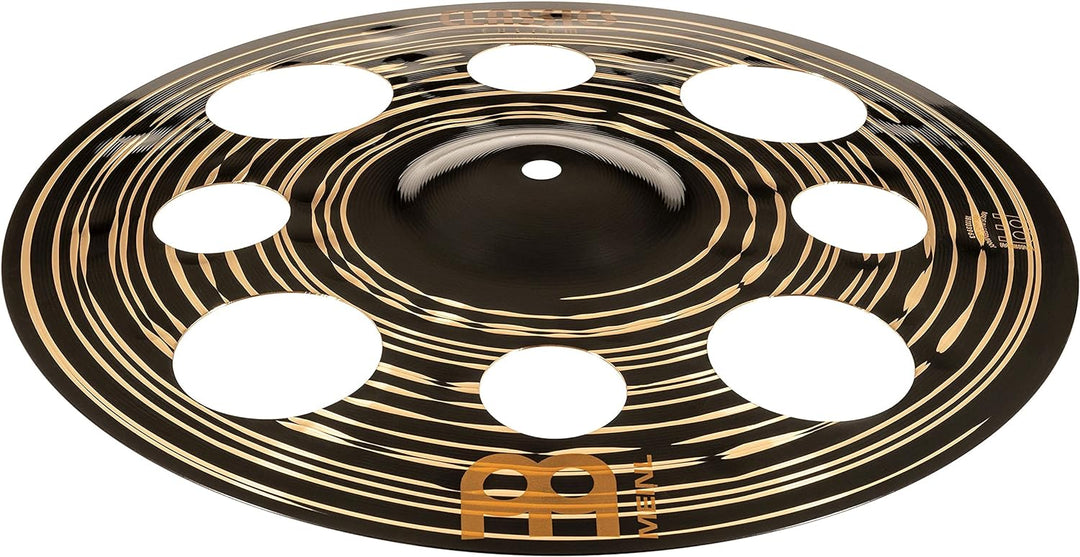 Meinl Cymbals Classics Custom Dark Trash Crash 14 Zoll (Video) Schlagzeug Becken (35,56cm) B12 Bronz