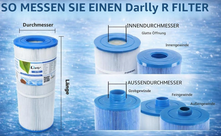Whirlpool-Filter Unicel C-4326, Pleatco PRB251N Darlly 42513 SC704
