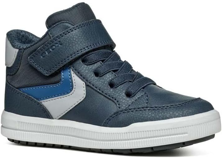 Geox Jungen J Arzach Boy A Sneaker 24 EU Blau, 24 EU Blau