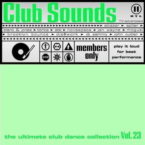 Club Sounds Vol.23, Audio-CD