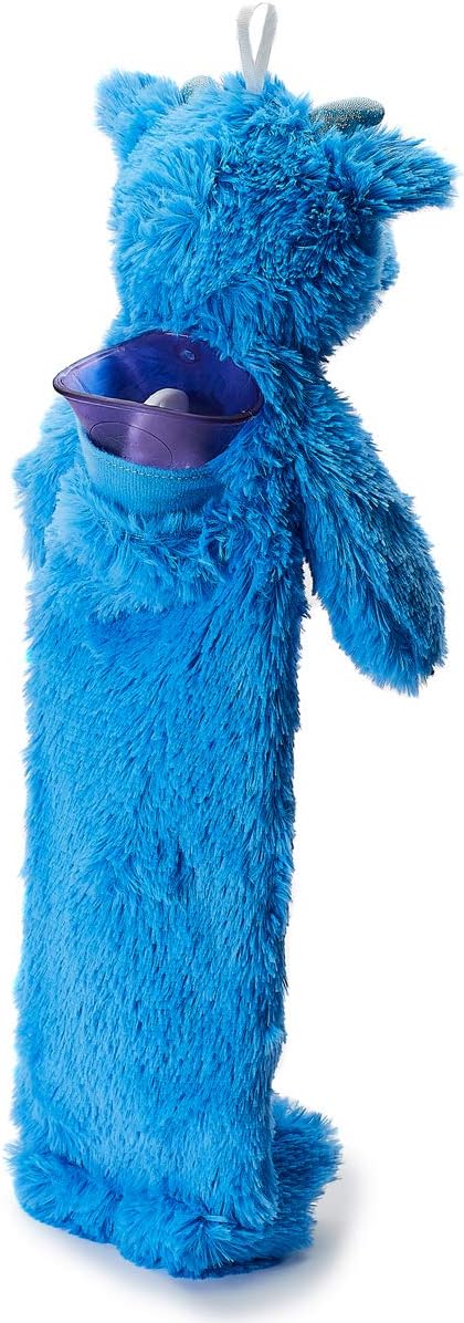 CozyPlush Dragon 3D Flasche Blau Mittel, Blau Mittel